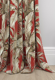 Tripura, Cinnabar - Made to Measure Curtain